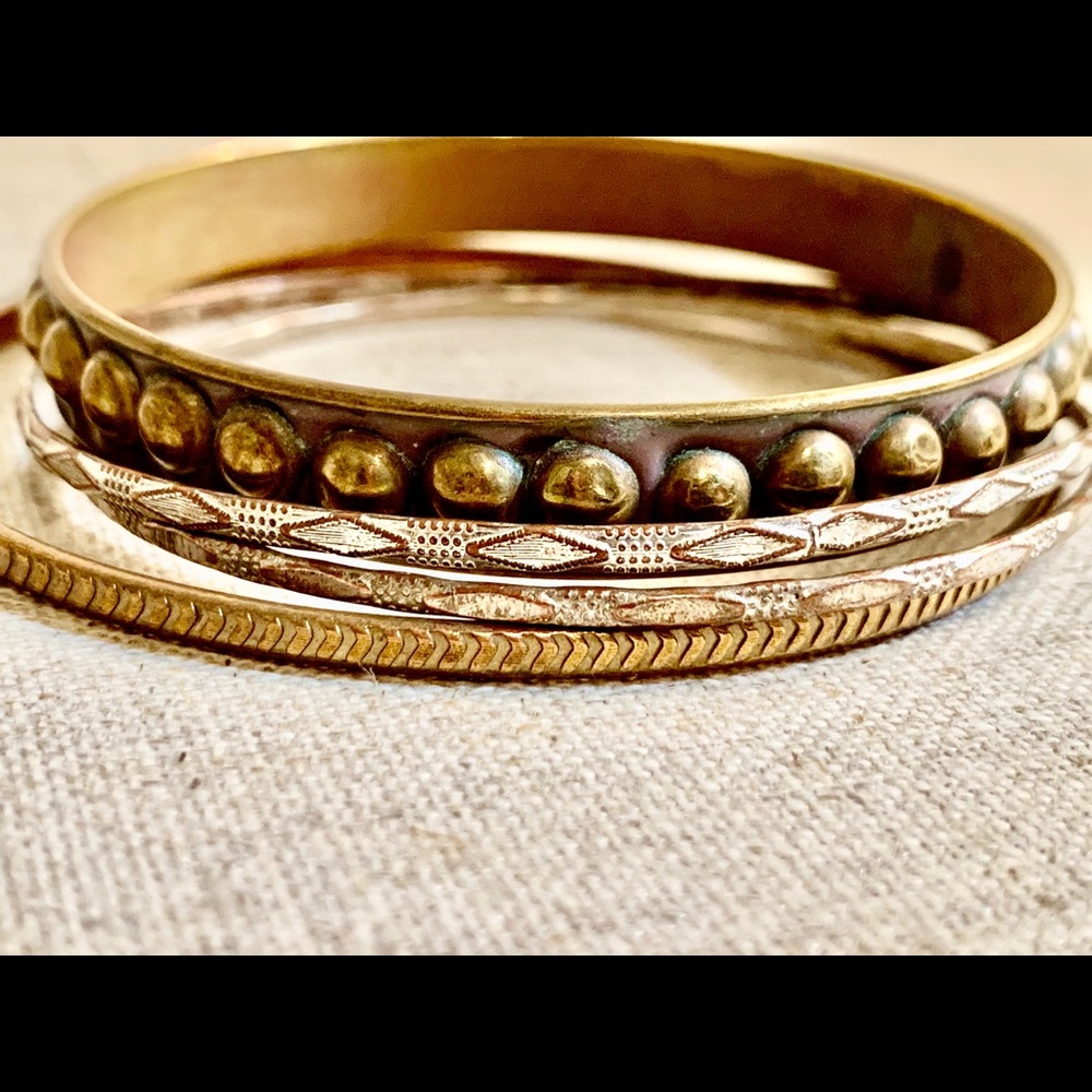 Vintage Bangle Bracelet Set